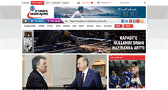 Desktop Screenshot of istanbulhaber.com.tr