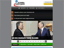 Tablet Screenshot of istanbulhaber.com.tr
